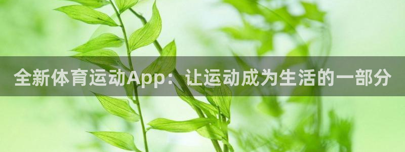 注册3377体育官方正版app：全新体育运动App：